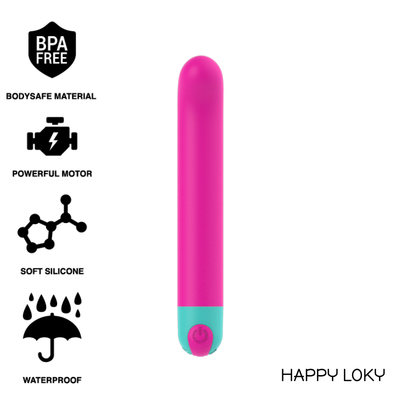 HAPPY LOKY™ – wibrator punktu G, 10 trybów wibracji, super mocny silnik