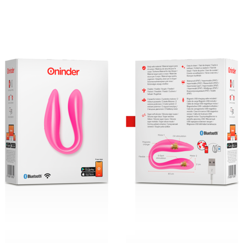 ONINDER™ – wibrator dla par sterowany telefonem, kompatybilny z aplikacją randkową! 4