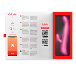 ONINDER™ – wibrator króliczek sterowany telefonem, rotacyjny, kompatybilny z aplikacją randkową! 2