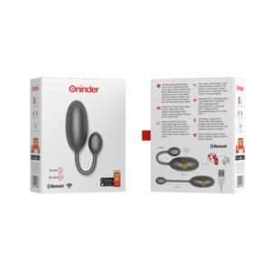 ONINDER™ – wibrujące jajeczko sterowane telefonem, kompatybilne z aplikacją randkową! 2