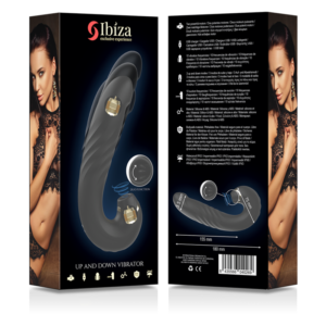 IBIZA™ – wibrator posuwisto – ssący, 10 trybów ssania, 10 trybów wibracji, 2